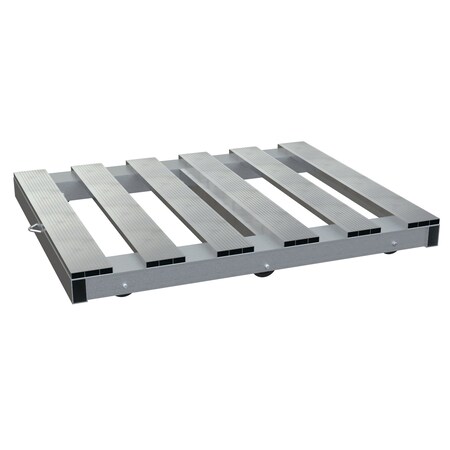 Vestil 40x48 Alum Dolly Pallet Top w/Tilt DOL-PT-4048-6T